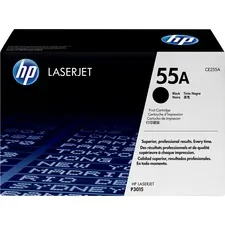 HP CE255A — HP 55A (CE255A) Toner Cartridge - Single Pack - Laser - 6000 Pages - Black - 1 Each