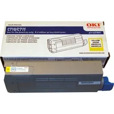 OKIDATA 44318601 — Okidata Toner, 44318601, Type C16, Yellow, 11,500 pg yield