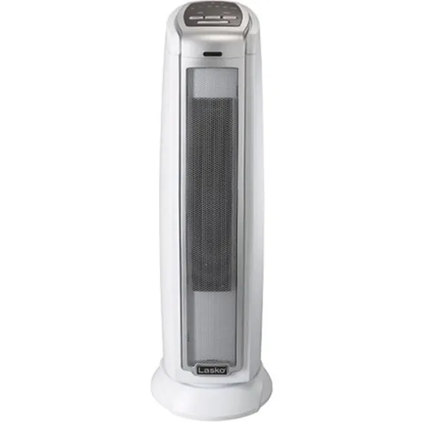 Lasko 5775 - Lasko Ceramic Tower Heater with Oscillation and Thermostat