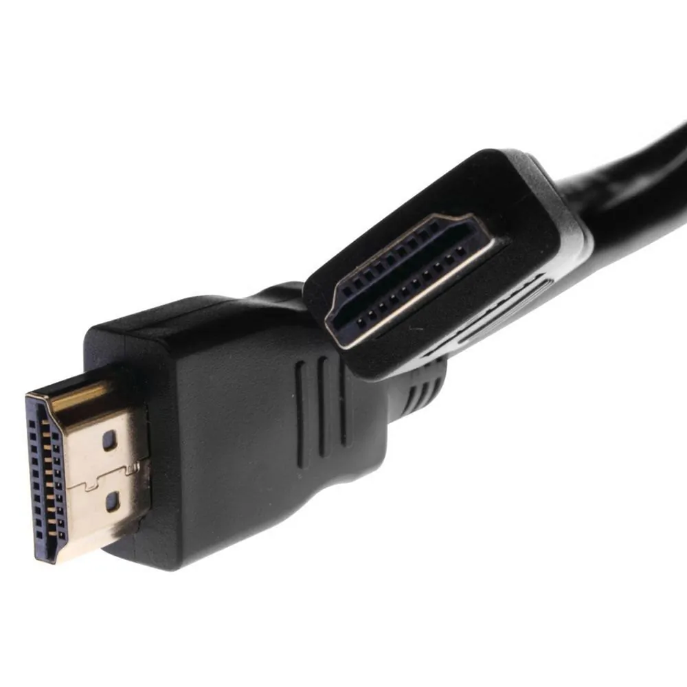 UNC GROUP LLC HDMI-MM-50F — 50 FEET HIGH SPEED HDMI CABLE W/ ETHERNET, HDMI MALE - HDMI MALE, BLACK, HDMI V1
