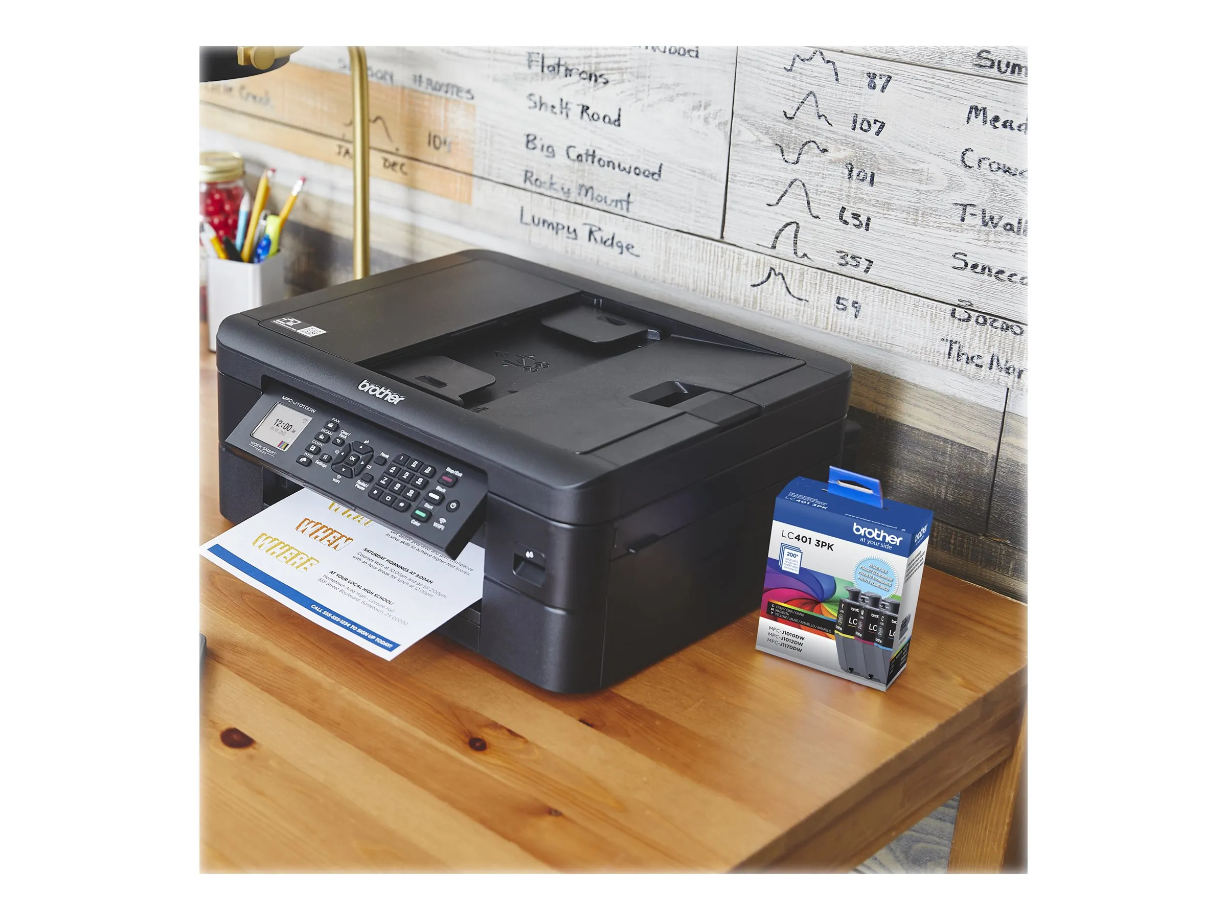 Brother LC4013PKS — STANDARD YIELD COLOR INK CARTRIDGE 3 PACK (1 EA. CYAN, MAGENTA, YELLOW)