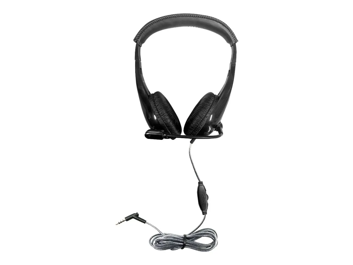 HAMILTONBUHL M8BK2 - MOTIV8 Wireless Headphones with Volume Control and Mic