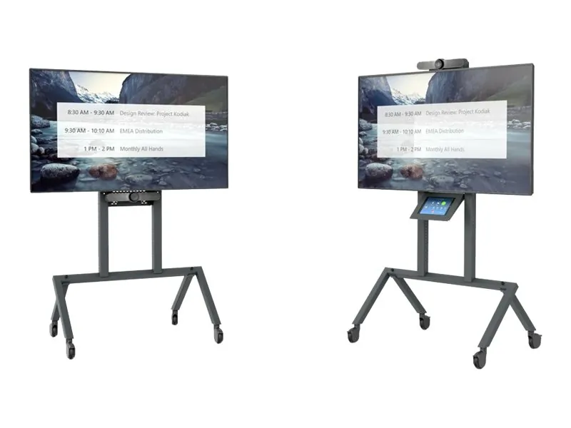 HECKLER H702-BG — DEVICE PANEL FOR HECKLER AV CART - BLACK GREY