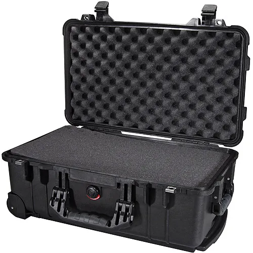 Pelican Products 1510-000-110 — Pelican 1510 Carry-on Protector Case with Foam Insert