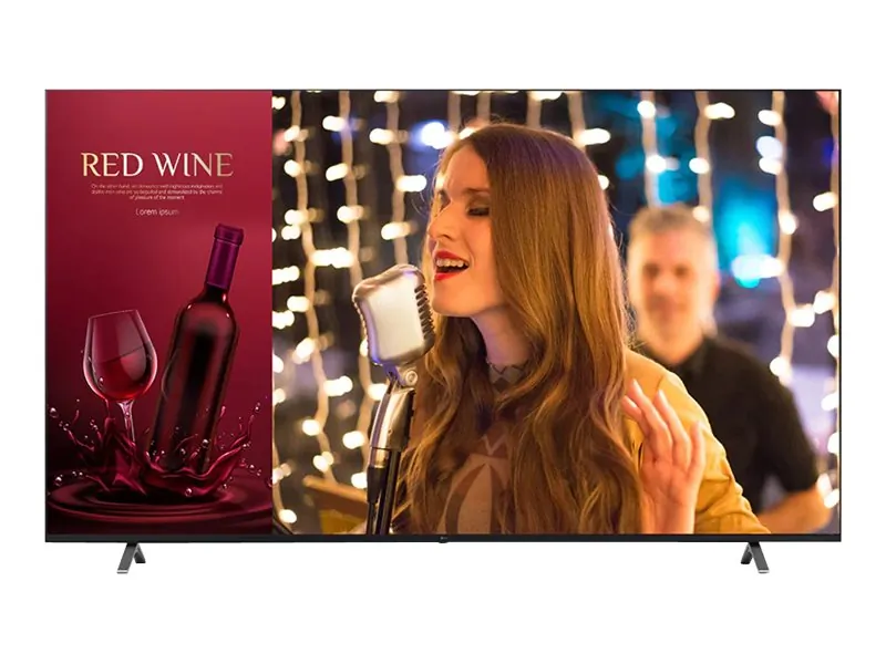 LG Electronics 86UR340C9UD — HDMI(3), RS-232C(1), USB(1), RF IN(1), AUDIO OUT(1), EXTERNAL SPEAKER (AMPLIFIER