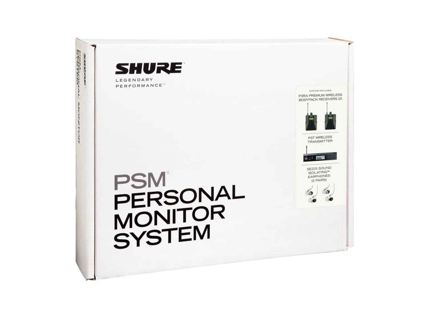Shure P3TRA215TWP-H20 - PSM300 Twin Pack Professional In-Ear Monitors