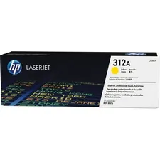 HP CF382A — HP 312A (CF382A) Toner Cartridge - Single Pack - Laser - 2700 Pages - Yellow - 1 Each