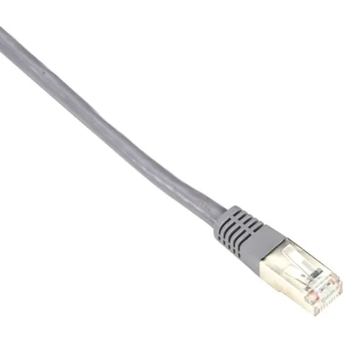 BLACK BOX CORPORATION EVNSL0272GY-0003 — CAT6 250-MHZ STRANDED ETHERNET PATCH CABLE WITH SLIM FORM-FACTOR MOLDED BOOT - S