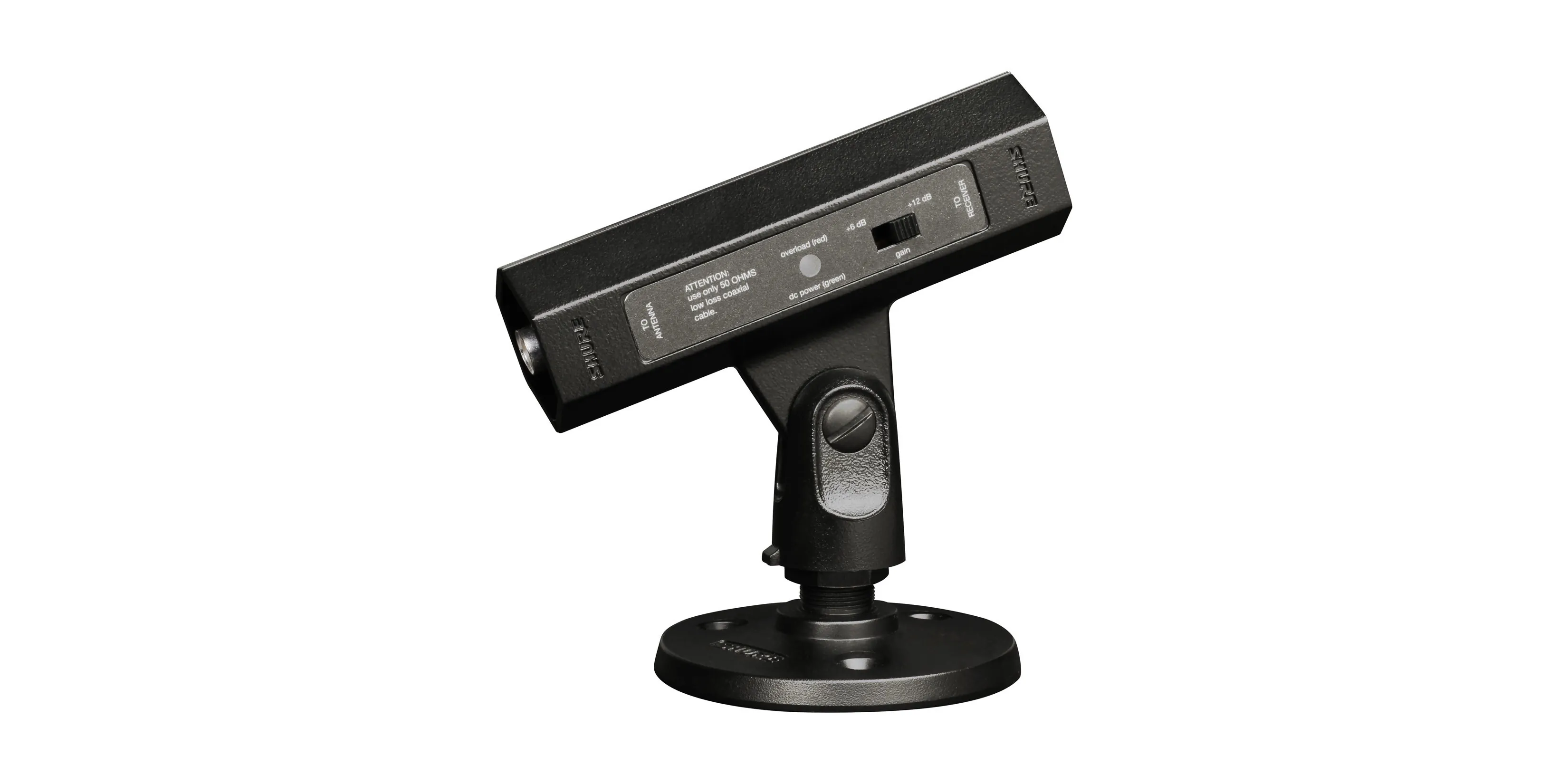 Shure UA834WB — In-line Antenna Amplifier for Enhanced Signal Reception