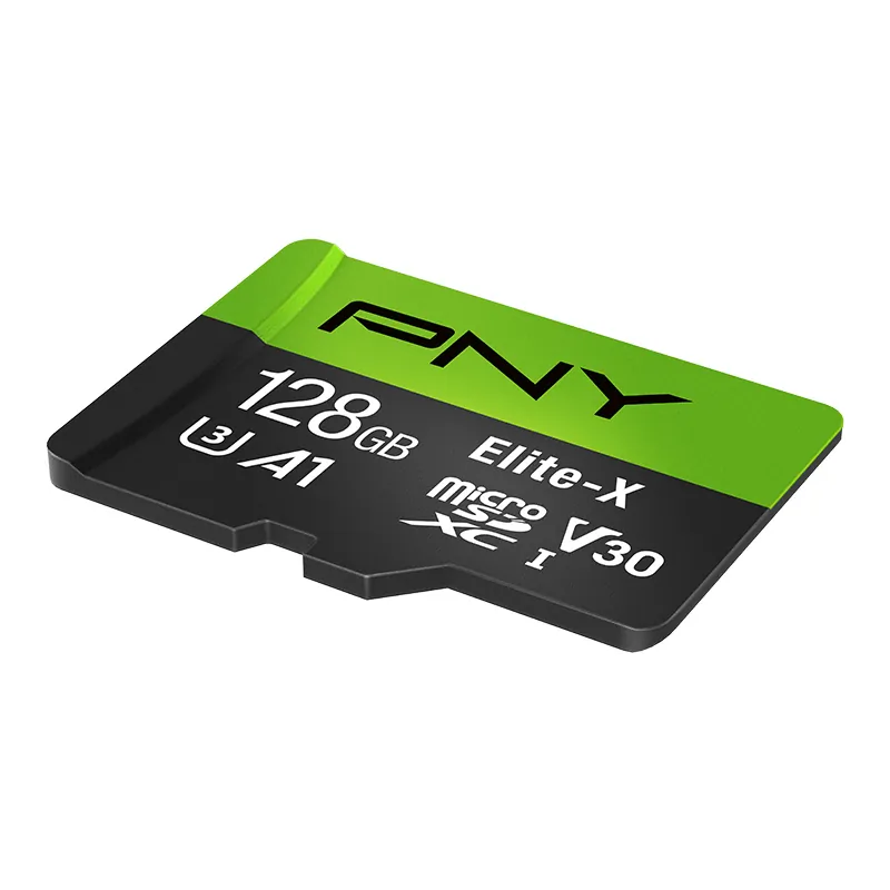 PNY Technologies P-SDU128U3WX-GE - PNY 128GB microSDXC UHS-I Class 10 Memory Card