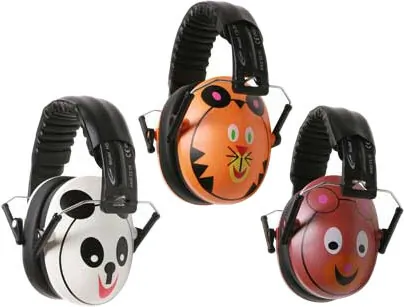 CALIFONE HS-TI — CALIFONE HUSH BUDDY HEAR PROTECTOR TIGER