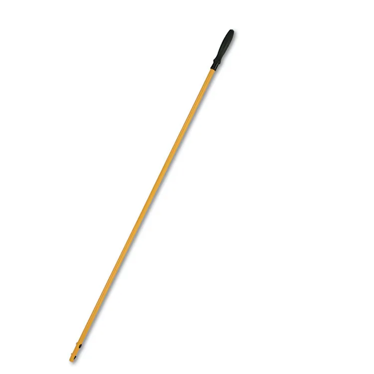 Rubbermaid RCP Q75000YEL — Rubbermaid Commercial Hygen Quick Connect Mop Handle - 58 Length - Yellow - Aluminum - 1 Each