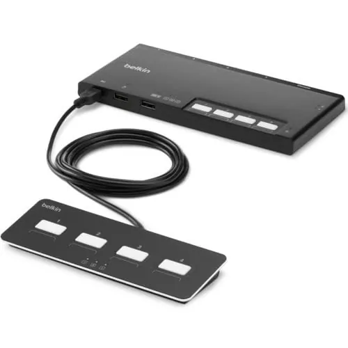 Belkin F1DN104MOD-PP-4 — MDLR 4-PT 1 HD DP SKVM W/RMT PP4.0