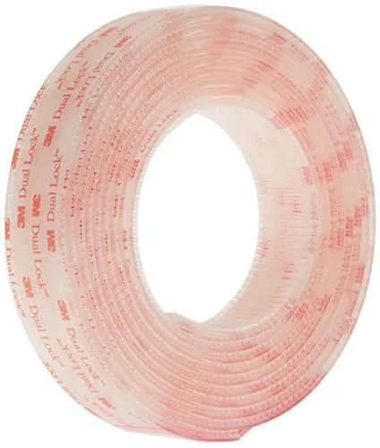 3M TB3561/TB3562 — 3M DUAL LOCK RECLOSABLE FASTENER TB3561/TB3562, CLEAR, 1 IN X 10 FT, TYPE 400/17