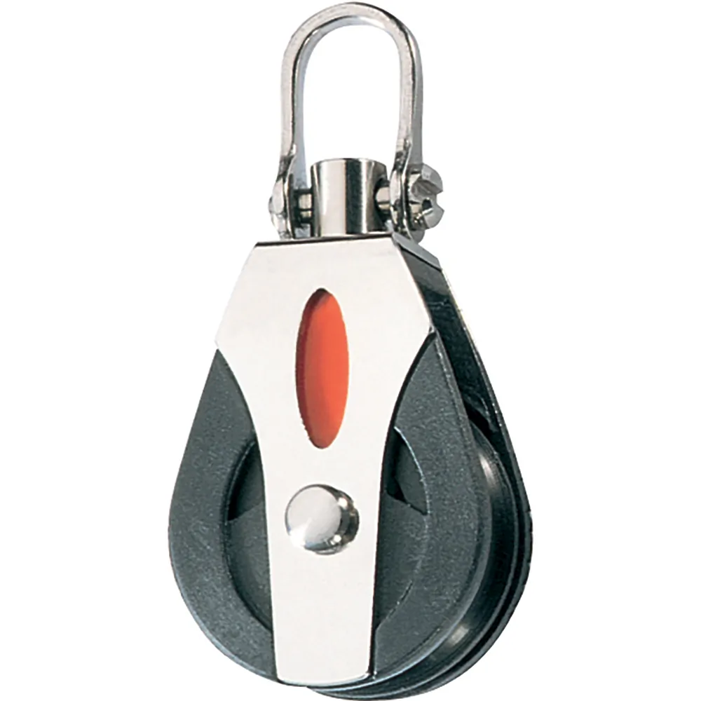 Ronstan CW72397 — Ronstan Series 30 Utility Ball Bearing Block - Single, Swivel Shackle Head