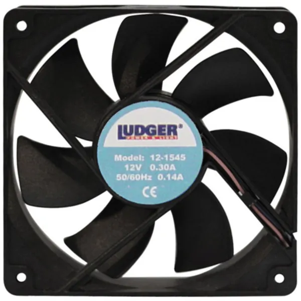 Nippon Labs Nippon — Nippon 12V Mini Rotary Square Fan - 1.5" x 4.5"