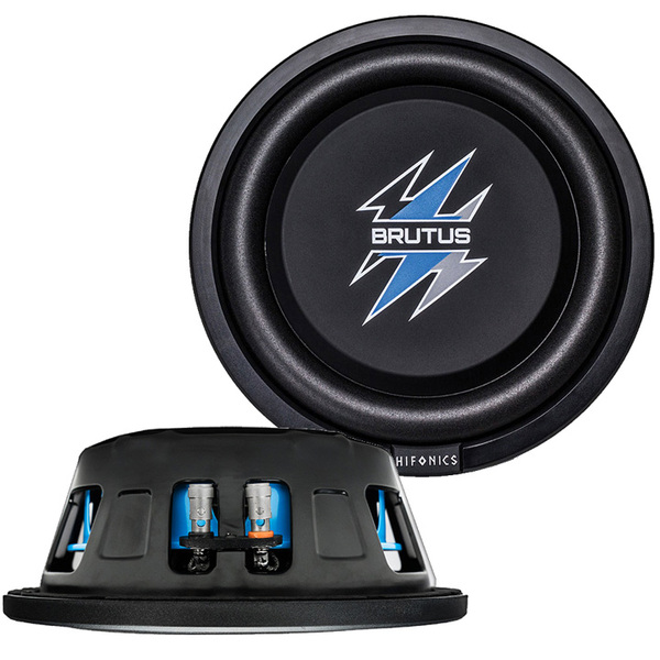 HIFONICS BXS8D4 - Hifonics 8 Brutus Series Shallow Subwoofer 400W Max 4 Ohm DV