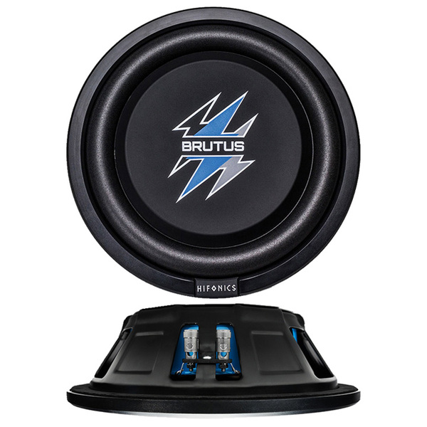 HIFONICS BXS12D4 - Hifonics 12 Brutus Series Shallow Subwoofer 500W Max 4 Ohm D