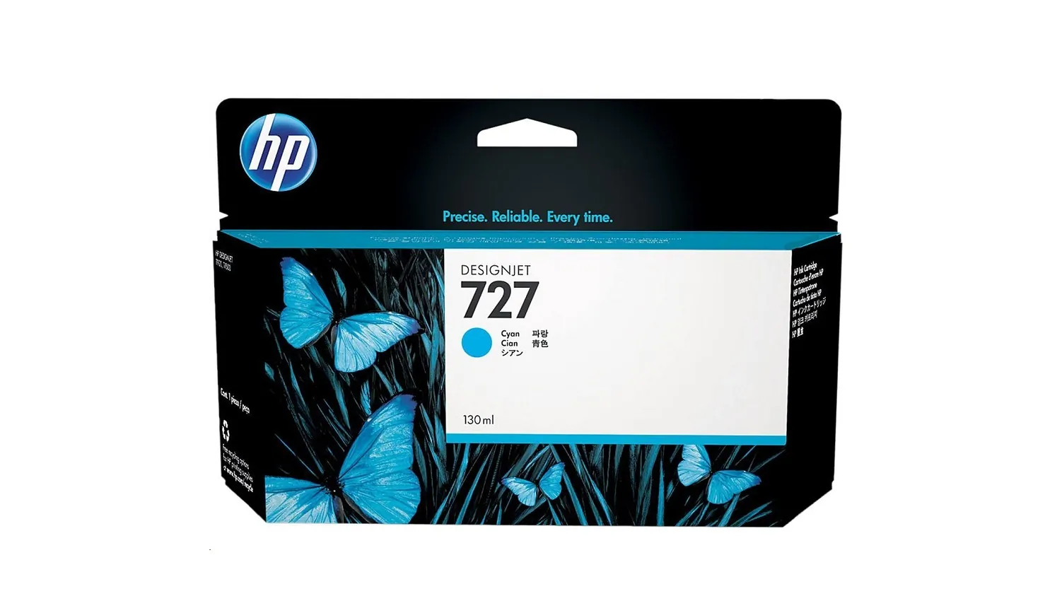 HP HEWB3P19A — HP 727 Ink Cartridge Cyan Standard Yield B3P19A