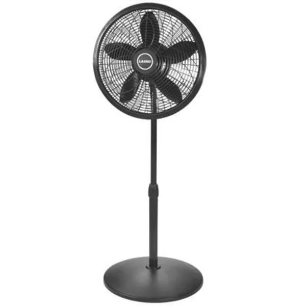 Lasko 1827 — Lasko 18-Inch Adjustable Pedestal Fan - Black Finish