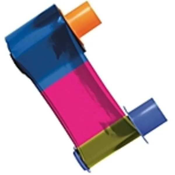 HID 045200 — DTC4500 YMCKO FULL-COLOR W/ OVERLAY