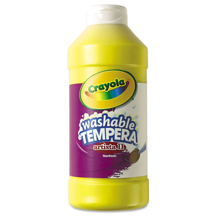 CRAYOLA CYO 543115048 — Crayola Artista II Washable Tempera Paints - 16 oz - 1 Each - Turquoise