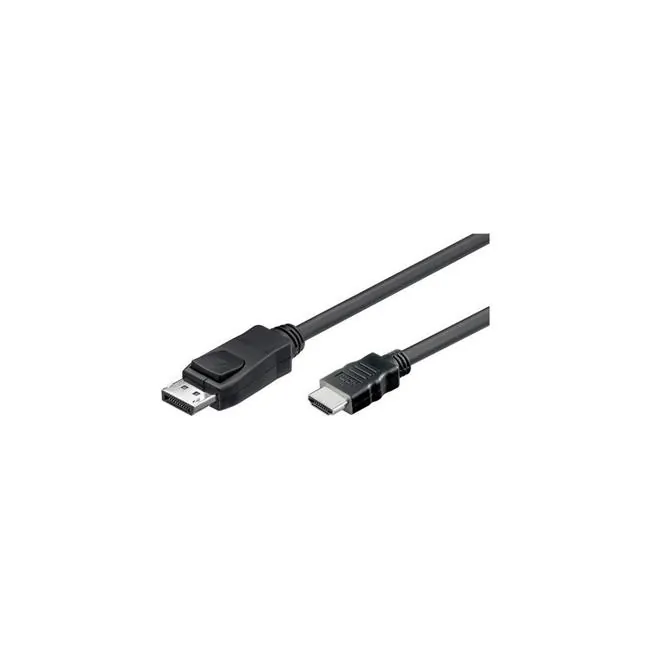 4XEM 4XDPMHDMIM3FT — 3FT DisplayPort Male to HDMI Adapter 1080P 60Hz - Black