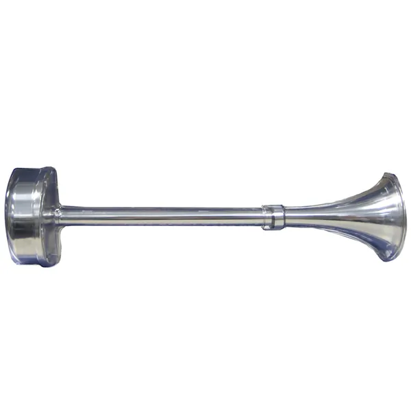 Schmitt & Ongaro Marine 10025L — Schmitt & Ongaro Standard Single Trumpet Horn -12V- Stainless Exterior