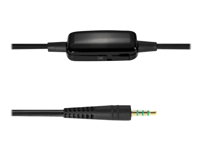 KENSINGTON K33597WW — CLASSIC 3.5MM HEADSET WITH MIC AND VOLUME CONTROL