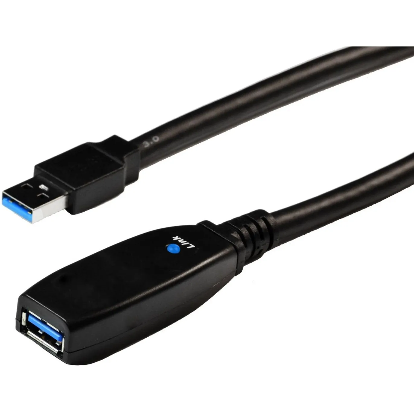 4XEM 4X3302A220M — 65FT USB 3.0 Active Extension Cable - Black