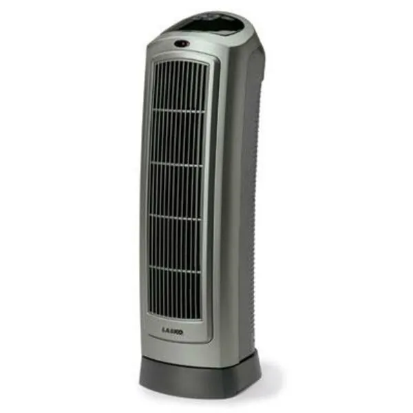 Lasko 5538 - Lasko 1500W Oscillating Ceramic Heater with Remote Control