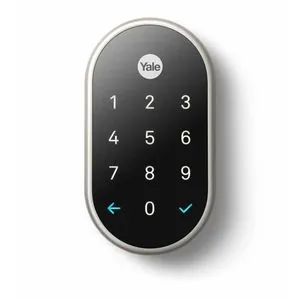 NEST LABS GRBYRD540WV619 - Nest GRBYRD540WV619 x Yale Lock wNest Connect Nickel
