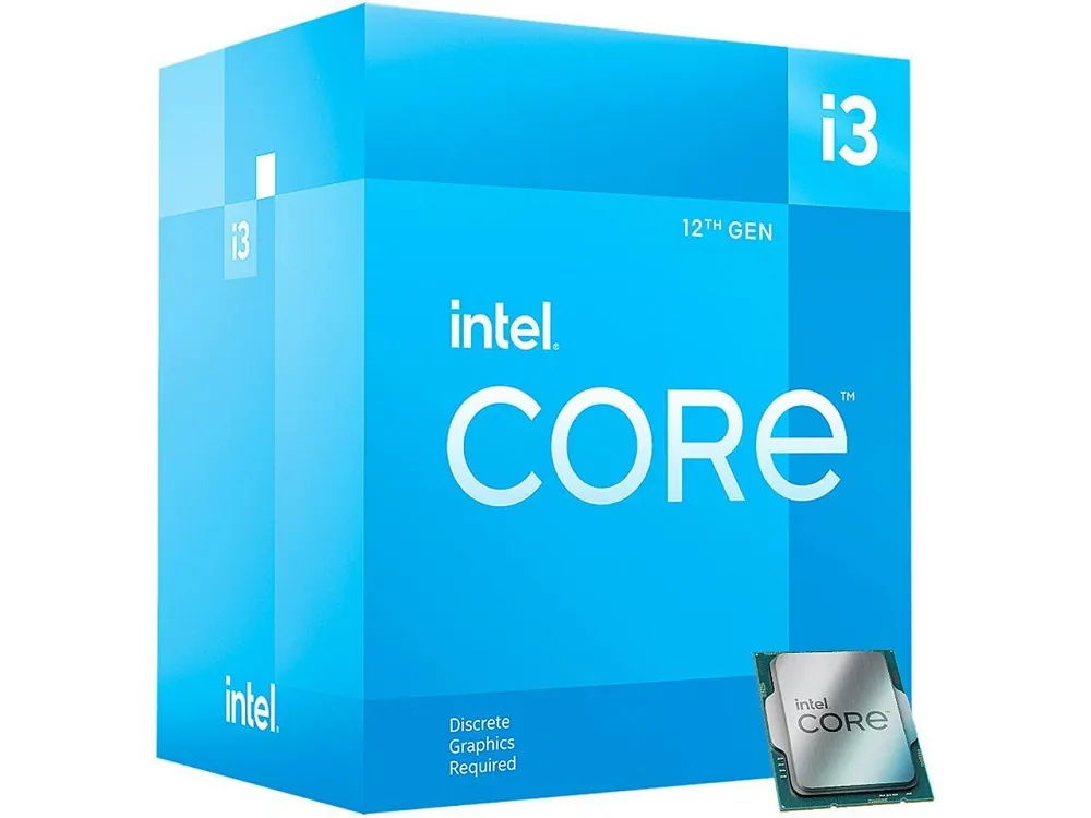 Intel BX8071512100F — BOXED INTEL CORE I3-12100F PROCESSOR (12M CACHE, UP TO 4.30 GHZ) FC-LGA16A