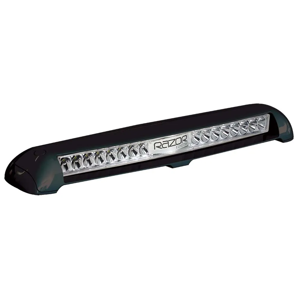Lumitec 101589 — Lumitec Razor Spot Light Bar - Black - Flush Mount Design