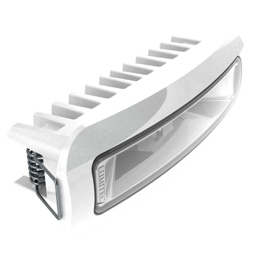 Lumitec 101723 — Lumitec Capri3 Spreader Light - RGBW - White Housing