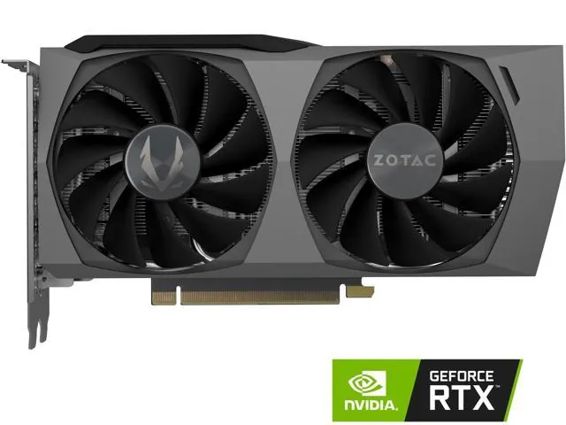 ZOTAC ZT-A30610H-10MLHR — ZOTAC VCX ZT-A30610H-10MLHR GeForce RTX 3060Ti Twin Edge OC LHR 8G GDDR6 256B
