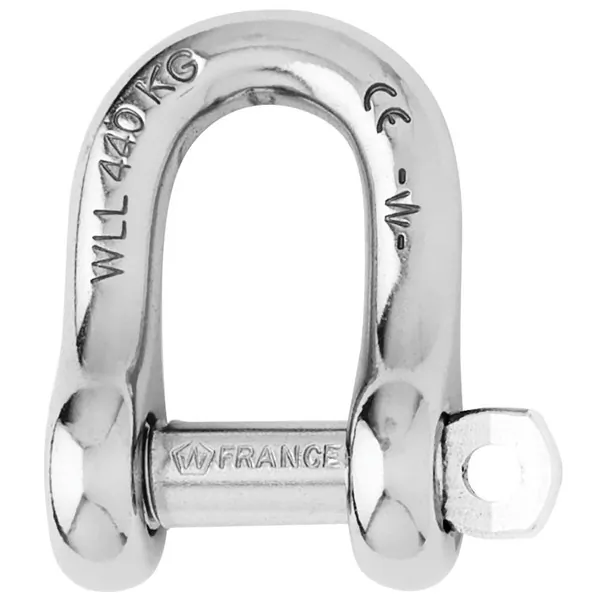 Wichard Marine 01401 — Wichard Captive Pin D Shackle - Diameter 4mm - 5/32"