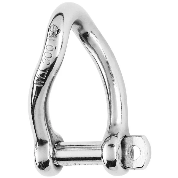 Wichard Marine 01222 — Wichard Self-Locking Twisted Shackle - Diameter 5mm - 3/16"