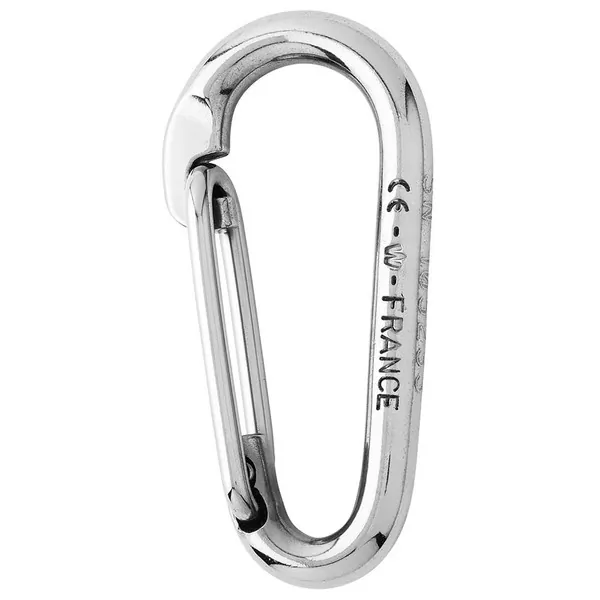 Wichard Marine 02335 — Wichard Symmetric Carbine Hook Without Eye - Length 80mm - 5/16"