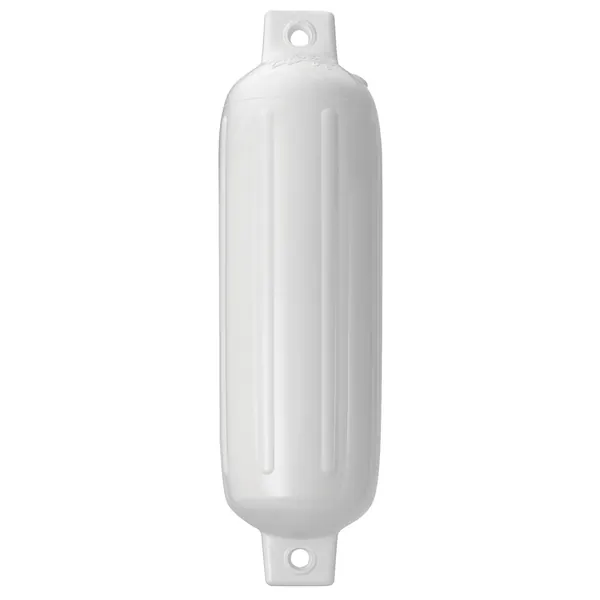 Polyform G-3 WHITE — Polyform G-3 Twin Eye Fender 5.5" x 19" - White w/Adapter