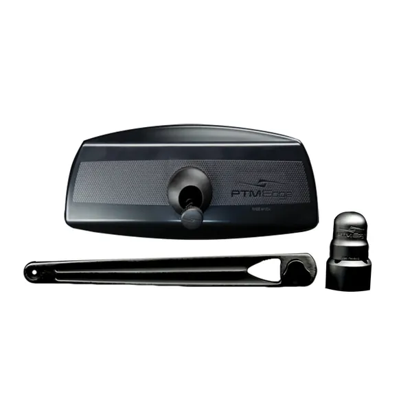 Edge P13157-170 ANBK — PTM Edge UCX-17 PRO Pontoon Mirror/Bracket Kit - Black