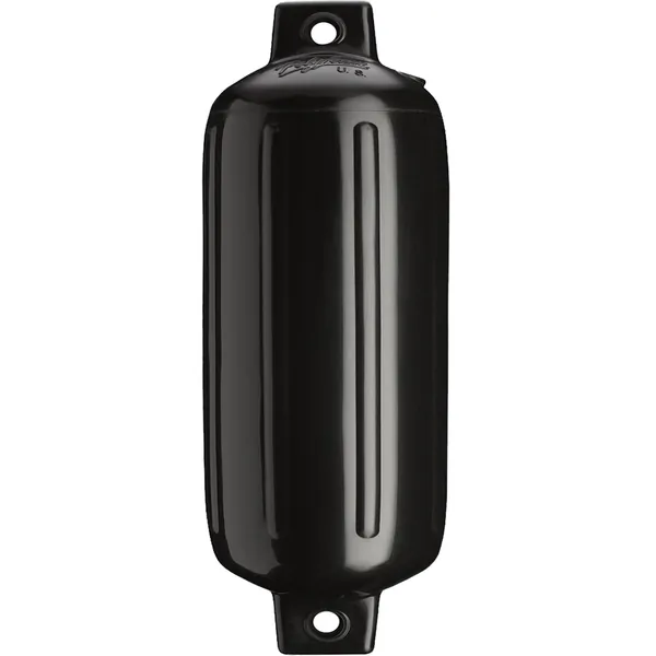 Polyform G-5 BLACK — Polyform G-5 Twin Eye Fender 8.8" x 26.8" - Black w/Adapter