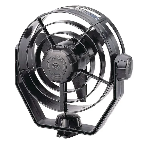 Hella Marine 3361002 — Hella Marine 2-Speed Turbo Fan - 12V - Black