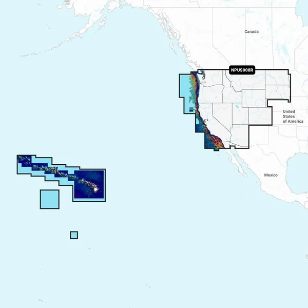 Navionics 010-C1371-40 — Navionics Platinum+ NPUS008R U.S. West Marine Charts