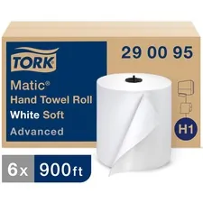 ESSITY TRK 290095 - Tork Matic Hand Towel Roll White H1 - Tork Matic Soft Hand T