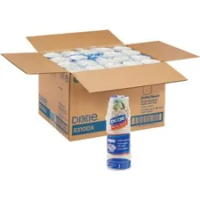 GEORGIA PACIFIC DXE 5310DXCT — Dixie PerfecTouch Hot Cups - 10 fl oz - 20 / Carton - White - Paper - Hot Drink