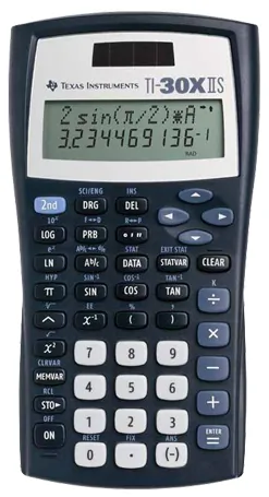 Texas Instruments TI30XIISBK - Texas Instruments TI-30X IIS Scientific Calculator