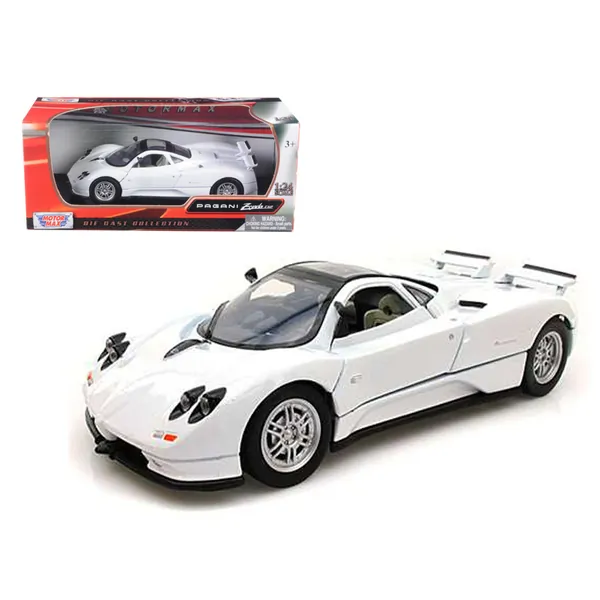Motormax 73272bk — Pagani Zonda C12 Black 1/24 Diecast Car Model