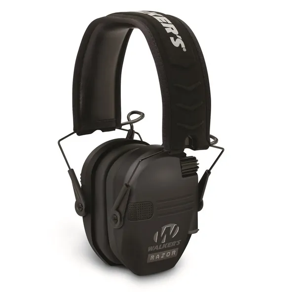 Walkers WGE-GWP-RSEM — Walkers Game Ear WGE-GWP-RSEM Razor Slim Electronic Muff - Black