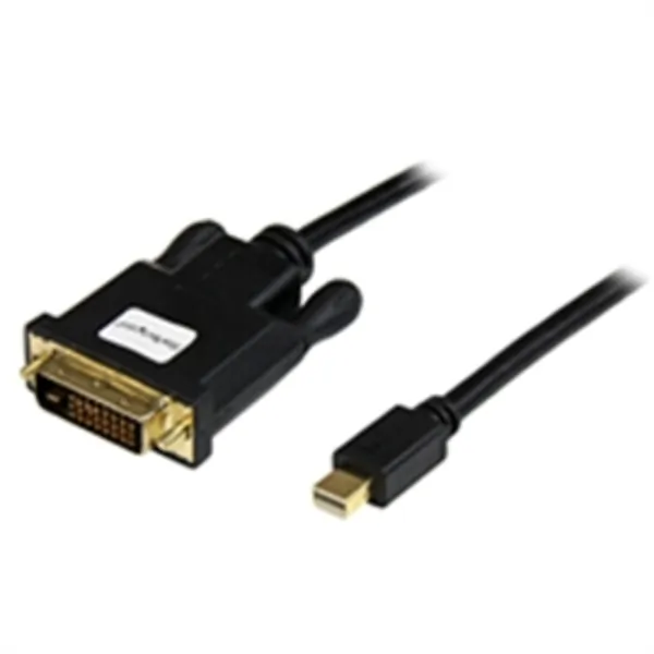 STARTECH MDP2DVIMM3B — 3FT PASSIVE MINI DP TO DVI-D SINGLE-LINK CABLE 1080P 60HZ; MDP 1.2 HBR2; EDID -